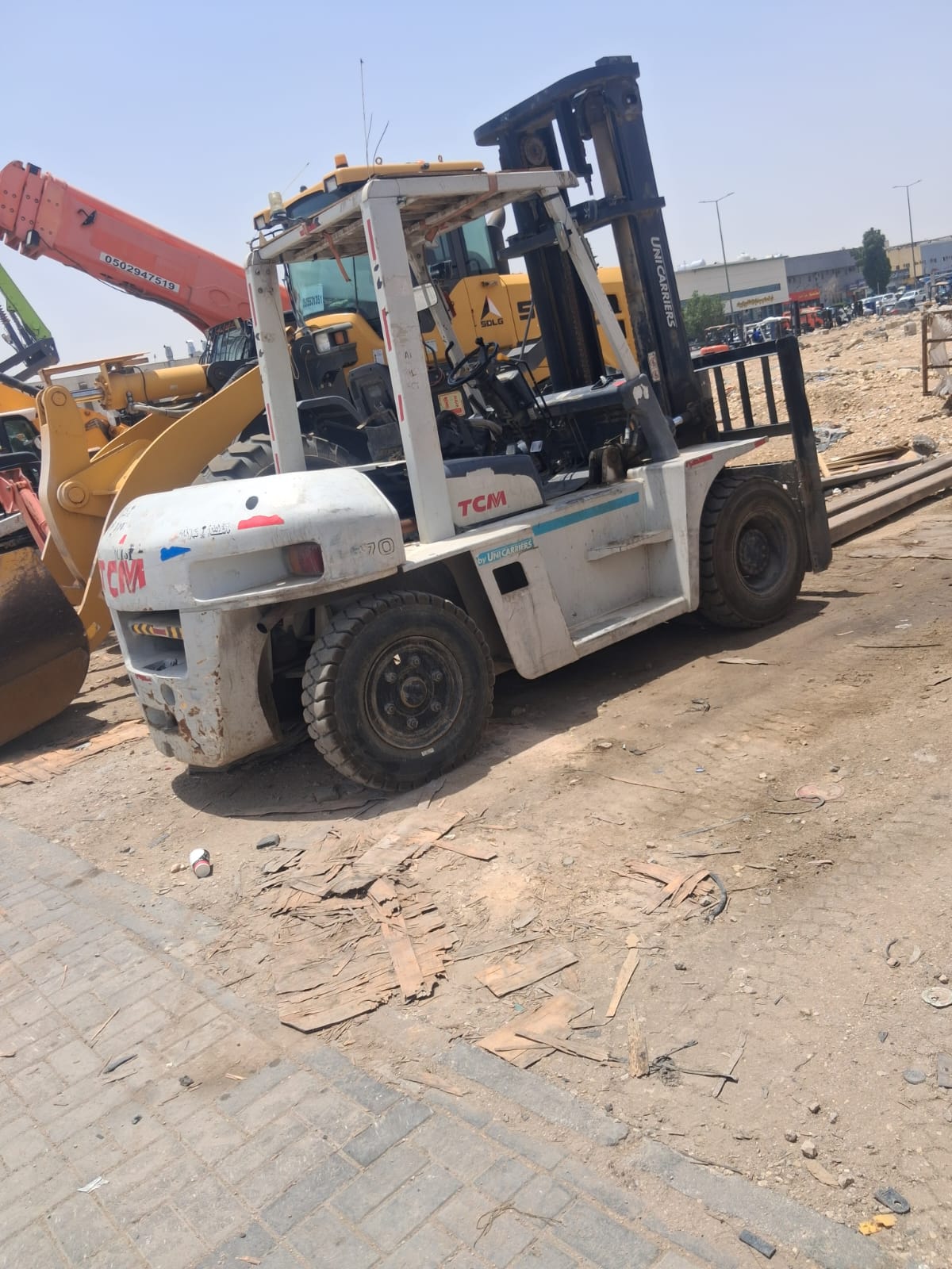 رافعه شوكيه 7طن ـ forklift 7 ton