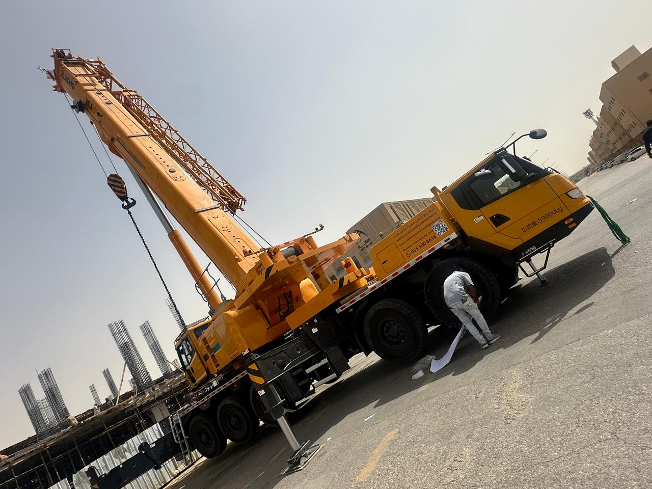 كرين 100طن ـ crane 100 ton