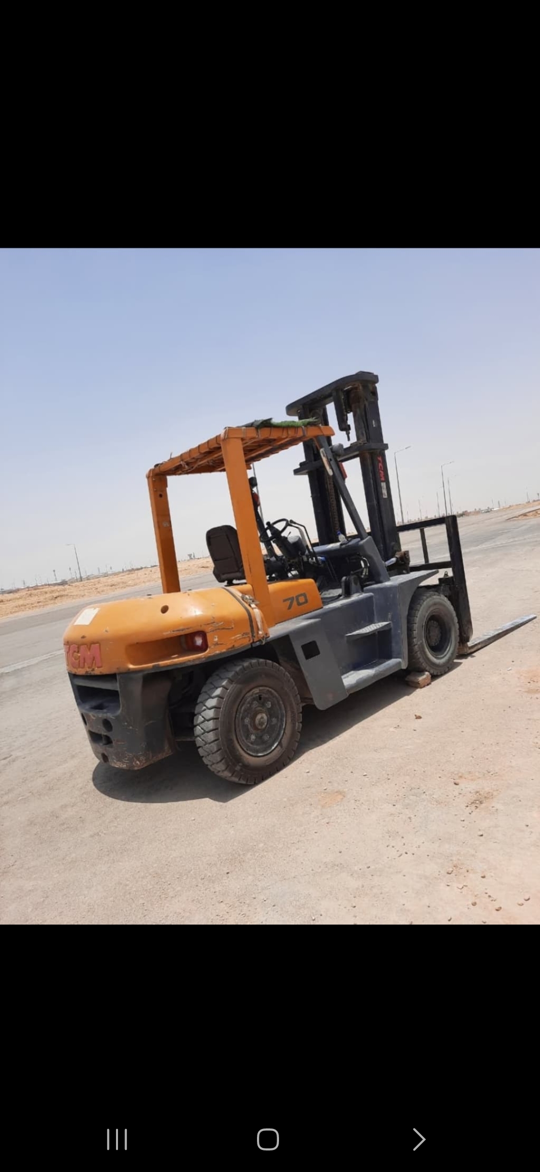 رافعه شوكيه٧طن-forklift 7ton