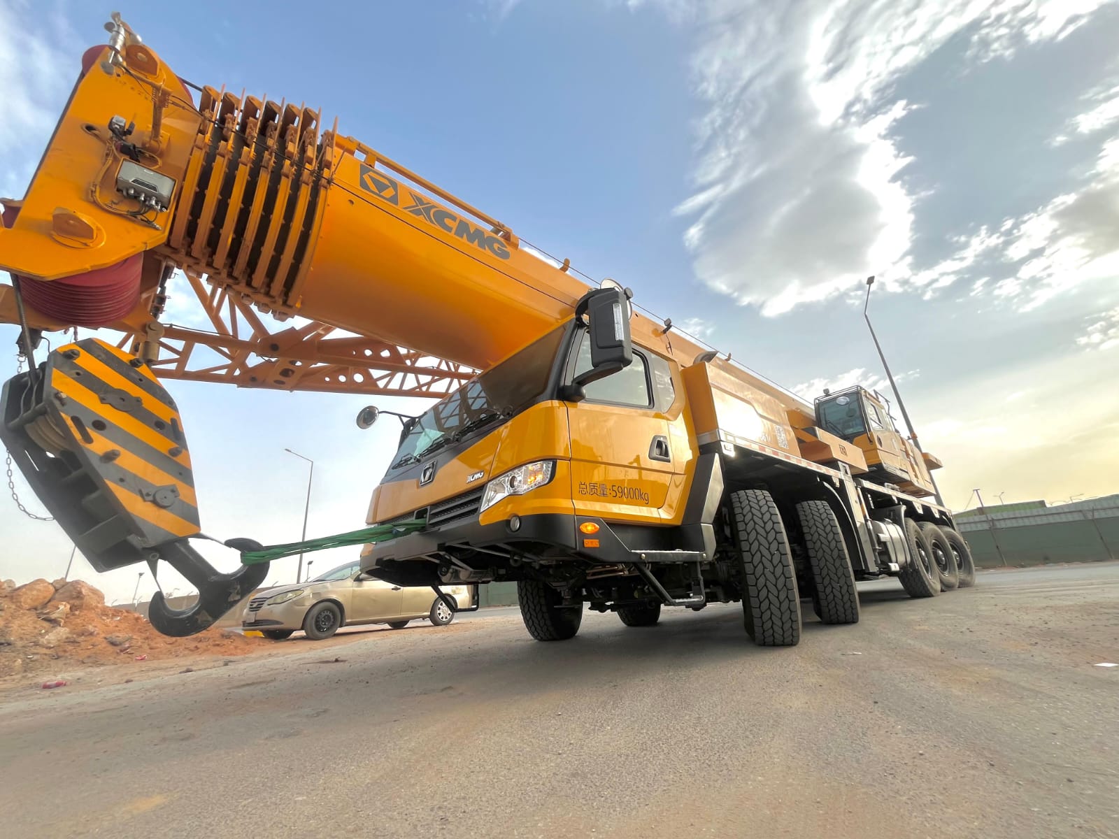 كرين 180طن ـ crane 180ton